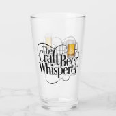 Bierfass Glas (Rückseite)