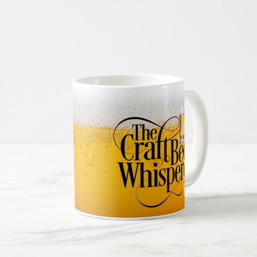 Bierfass Kaffeemaschine Tasse (VorderseiteRechts)