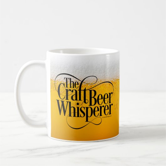 Bierfass Kaffeemaschine Tasse (Links)