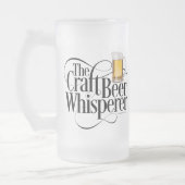 Bierfass Mattierte Tasse (Links)