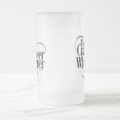 Bierfass Mattierte Tasse (Mittel)