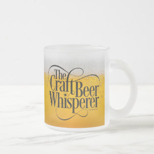 Bierfass Mattiertes Glas Tasse