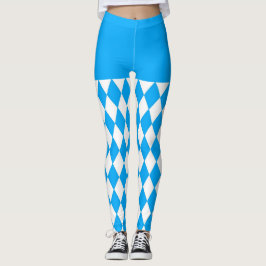 Bierfestival Bayerisches Flaggenmuster Oktoberfest Leggings