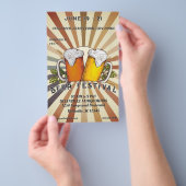 Bierfestival Flyer (Handgriff)