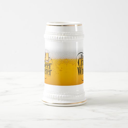 Bierfischer Whisperbierstein Bierglas (Mittel)