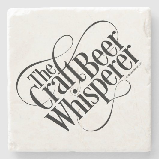 Bierfischer Whisperstone Untersetzer (Vorderseite)
