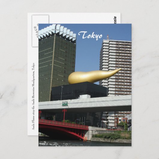 Bierflammtokyo Postkarte (Vorne/Hinten)
