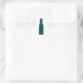 Bierflasche Dreieckiger Aufkleber (Tasche)