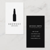 Bierflasche / Enthusiast Visitenkarte (Vorne/Hinten)