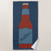 Bierflasche Grafik Personalisiert