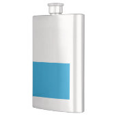 Bierflasche mit Flagge Bayern Flachmann (Links)