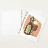 Bierflasche und Glas Rustikale Brauerei Planer (Anzeige)