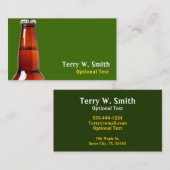 Bierflasche-Visitenkarte Visitenkarte (Vorne/Hinten)