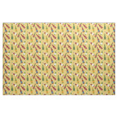 Bierflaschen Gemustert Gold Golden Yellow Stoff (Fat Quarter (45,7 x 55,9 cm))