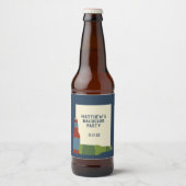 Bierflaschen Graphic Custom Message Bierflaschenetikett (Vorderseite)