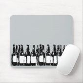 Bierflaschen Mousepad (Mit Mouse)