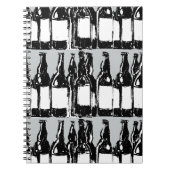 Bierflaschen Notizblock (Vorderseite)