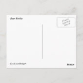 Bierflaschen Postkarte (Rückseite)