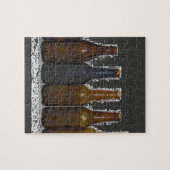 Bierflaschen Puzzle (Horizontal)