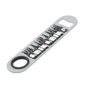 Bierflaschen Speedflaschenöffner (Vorderseite Schrägansicht)