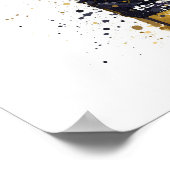 Bierflaschen-Wandkunst-Druck 'Limette' Poster (Ecke)