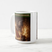 Bierflaschen zerbrechen kaffeetasse (Vorderseite Links)