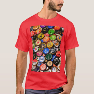 Bierflaschenverschlüsse T-Shirt