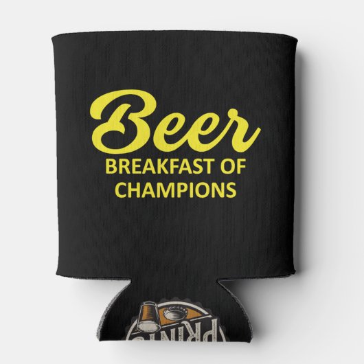 Bierfrühstück der Champions Dosenkühler (Rückseite)