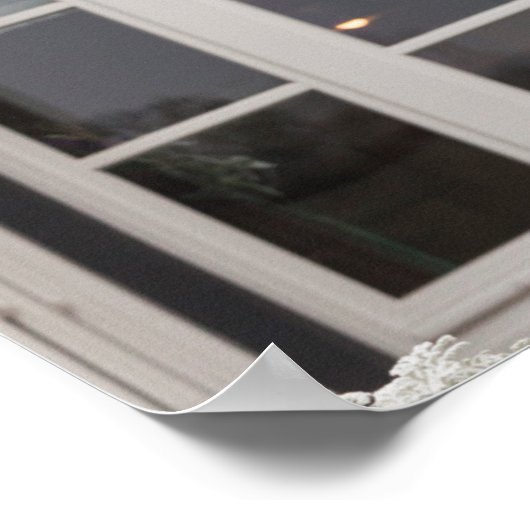 Biergarten Sign, Germany Poster (Ecke)