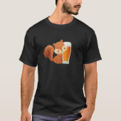 Biergeschenk mit Eichhörnchen T-Shirt (Vorderseite)