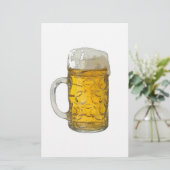 Biergeschirr Briefpapier (Stehend Vorderseite)