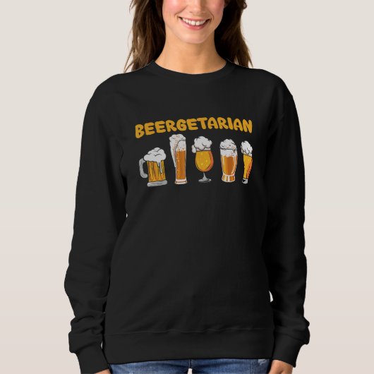 Biergetarier Braumeister Sweatshirt (Vorderseite)