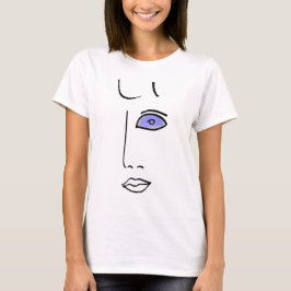 Bierglas-Augen. T-Shirt