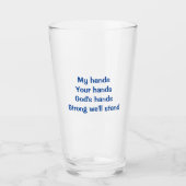 Bierglas Glas (Vorderseite)