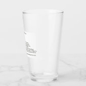 Bierglas Glas (Links)