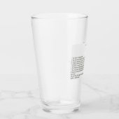 Bierglas Glas (Rechts)