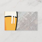 Bierglas | Hintergrund hölzerner Boards Visitenkarte (Rückseite)