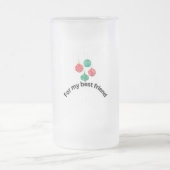Bierglas Mattglas Bierglas (Mittel)