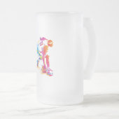 Bierglas Mattglas Bierglas (VorderseiteRechts)