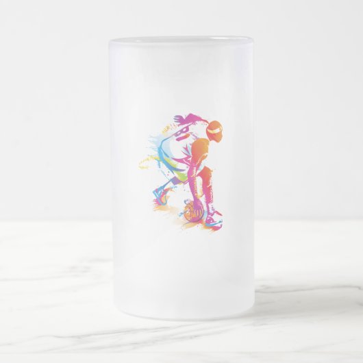 Bierglas Mattglas Bierglas (Mittel)