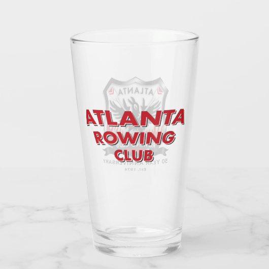 Bierglas zum 50. Jubiläum Glas (Rückseite)