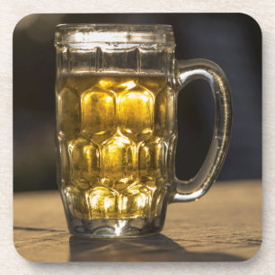 Bierglasgetränk Nahaufnahme, Indien Getränkeuntersetzer