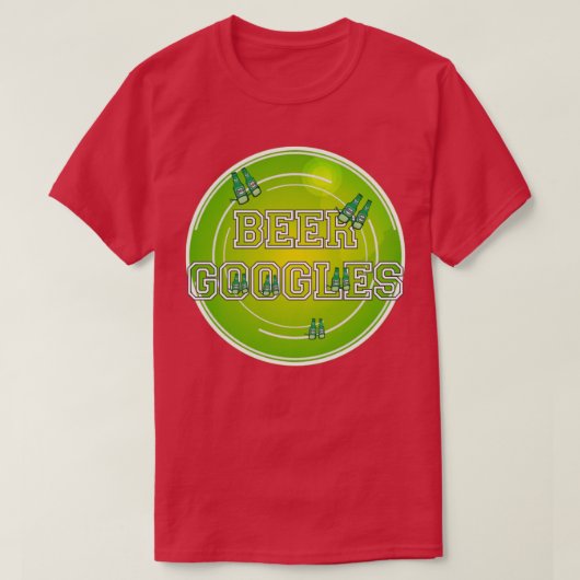 Biergoogel T-Shirt (Design vorne)
