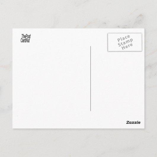 Bierhändler Postkarte (Rückseite)