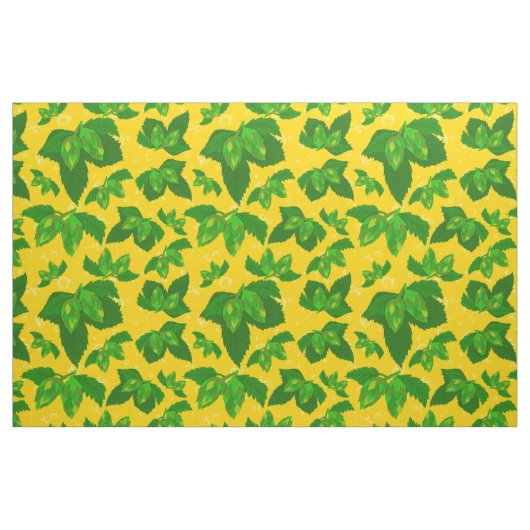 Bierhops Brauerei Muster mit Blasen Stoff (Fat Quarter (45,7 x 55,9 cm))