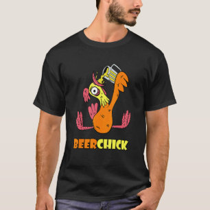 Bierhuhn Hühner Alkohol Bier Schnaps Festival T-Shirt