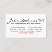 Bierhunde Liebe Visitenkarte (Rückseite)