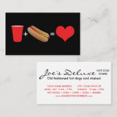 Bierhunde Liebe Visitenkarte (Vorne/Hinten)