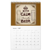 BIERKALENDER KALENDER (Jan 2027)