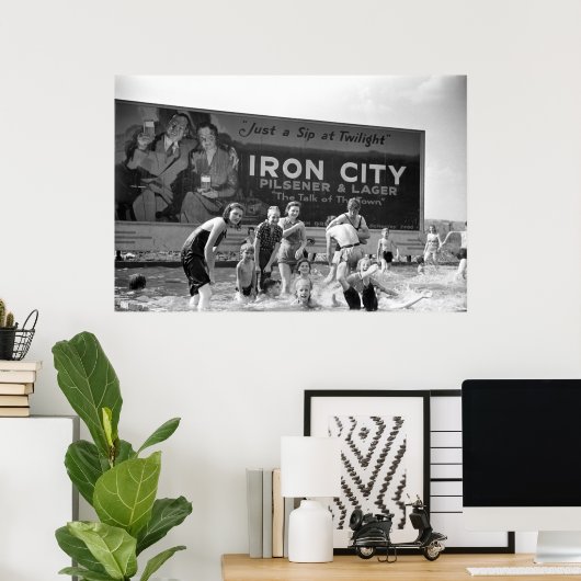 Bierkarton, 1938 poster (Heimbüro)